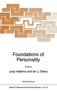 Enlarge image Cover: Foundations of Personality - Kluwer Academic Publishers