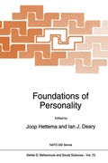 Cover: Foundations of Personality - Springer