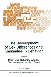 Enlarge image Cover: The Development of Sex Differences and Similarities in Behavior - Springer