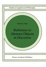 Cover: Reference to Abstract Objects in Discourse - Kluwer Academic Publishers