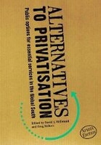 Enlarge image Cover: Alternatives to Privatization - HSRC Press