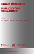 Cover: Calcium Antagonists - Kluwer Academic Publishers
