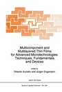 Cover: Multicomponent and Multilayered Thin Films for Advanced Microtechnologies: Techniques, Fundamentals and Devices - Kluwer Academic Publishers