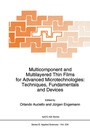 Cover: Multicomponent and Multilayered Thin Films for Advanced Microtechnologies: Techniques, Fundamentals and Devices - Springer