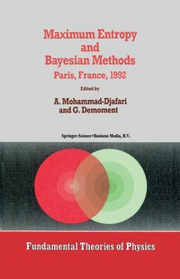 Enlarge image Cover: Maximum Entropy and Bayesian Methods - Springer