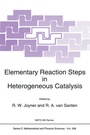 Cover: Elementary Reaction Steps in Heterogeneous Catalysis - Springer