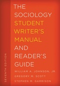 Cover: The Sociology Student Writer's Manual and Reader's Guide - Rowman & Littlefield Publishers