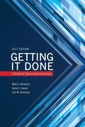 Cover: Getting It Done - Rowman & Littlefield Publishers