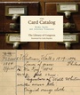 Cover: Card Catalog - Chronicle Books