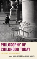 Cover: Philosophy of Childhood Today - Lexington Books