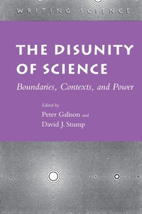 Enlarge image Cover: The Disunity of Science - Stanford University Press
