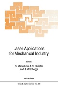 Cover: Laser Applications for Mechanical Industry - Springer