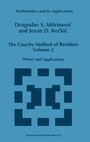 Cover: The Cauchy Method of Residues Volume 2 - Kluwer Academic Publishers