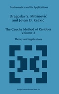 Cover: The Cauchy Method of Residues Volume 2 - Kluwer Academic Publishers