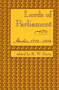Cover: Lords of Parliament - Stanford University Press