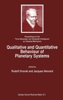 Cover: Qualitative and Quantitative Behaviour of Planetary Systems - Kluwer Academic Publishers