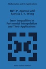 Cover: Error Inequalities in Polynomial Interpolation and Their Applications - Springer