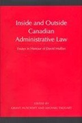 Cover: Inside and Outside Canadian Administrative Law - University of Toronto Press