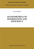 Cover: Econometrics of Information and Efficiency - Springer