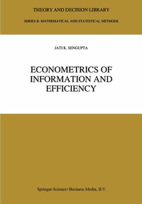 Enlarge image Cover: Econometrics of Information and Efficiency - Springer