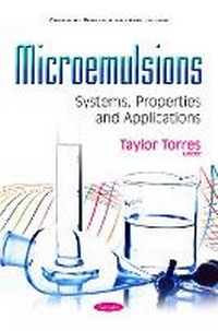 Abbildung von: Microemulsions - Nova Science Publishers Inc