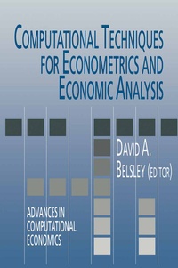 Abbildung von: Computational Techniques for Econometrics and Economic Analysis - Kluwer Academic Publishers