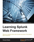 Cover: Learning Splunk Web Framework - Packt Publishing