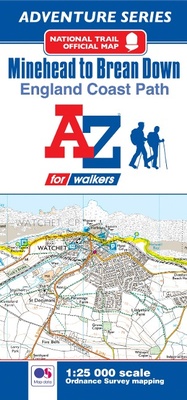 Abbildung von: England Coast Path Minehead to Brean Adventure Map - Geographers' A-Z Map Co Ltd