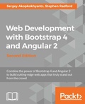 Cover: Web Development with Bootstrap 4 and Angular 2 - Second Edition - Packt Publishing