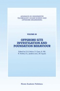 Cover: Offshore Site Investigation and Foundation Behaviour - Kluwer Academic Publishers