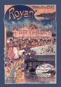 Cover: Carnet Blanc, Royan Chemins de Fer - Hachette Livre - Bnf