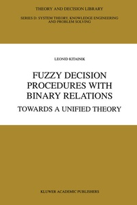 Abbildung von: Fuzzy Decision Procedures with Binary Relations - Springer