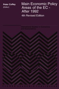 Cover: Main Economic Policy Areas of the EC - After 1992 - Springer
