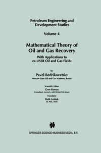Enlarge image Cover: Mathematical Theory of Oil and Gas Recovery - Springer