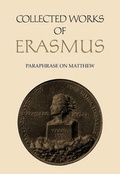 Cover: Paraphrase on the Gospel of Matthew - University of Toronto Press