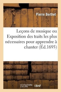 Enlarge image Cover: Lecons de Musique 2e Edition - Hachette Livre - Bnf