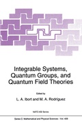 Cover: Integrable Systems, Quantum Groups, and Quantum Field Theories - Springer