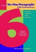 Cover: Six-Way Paragraphs in the Content Areas: Middle - Contemporary Books Inc