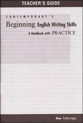 Cover: Beginning English Writing Skills: Teacher's Guide - McGraw-Hill Contemporary
