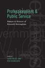 Cover: Professionalism and Public Service - University of Toronto Press