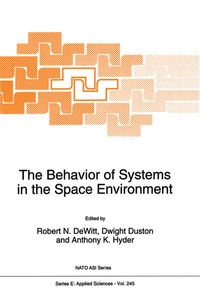 Enlarge image Cover: The Behavior of Systems in the Space Environment - Springer