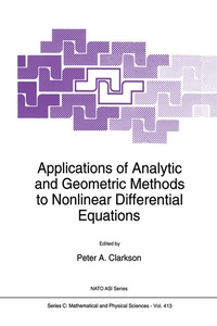 Abbildung von: Applications of Analytic and Geometric Methods to Nonlinear Differential Equations - Kluwer Academic Publishers