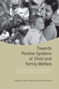 Cover: Towards Positive Systems of Child and Family Welfare - University of Toronto Press