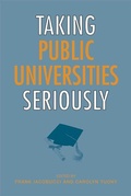 Cover: Taking Public Universities Seriously - University of Toronto Press