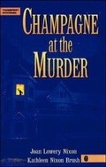 Cover: THUMBPRINT MYSTERY CHAMPAGNE AT THE MURDER - Contemporary Books Inc