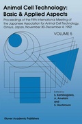 Cover: Animal Cell Technology: Basic & Applied Aspects - Springer