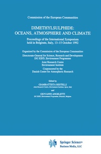 Enlarge image Cover: Dimethylsulphide: Oceans, Atmosphere and Climate - Springer