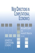 Cover: New Directions in Computational Economics - Springer
