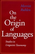 Cover: On the Origin of Languages - Stanford University Press