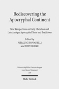 Cover: Rediscovering the Apocryphal Continent - Mohr Siebeck